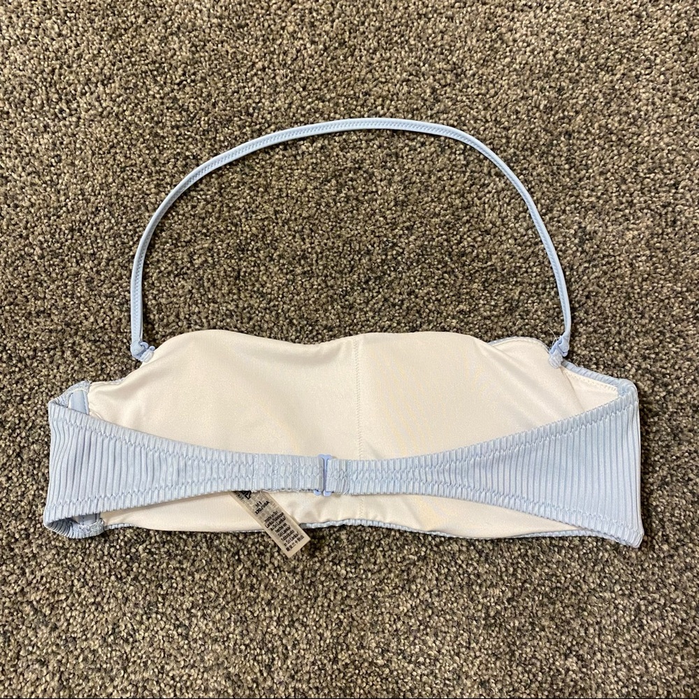 PINK Baby Blue Bikini Top - Picture 3 of 5